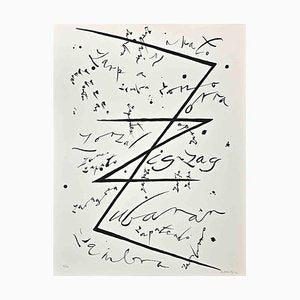 Rafael Alberti, Letter Z, Lithograph, 1972-ZCI-1759285