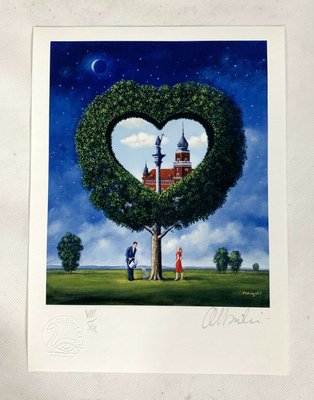 Rafal Olbinski, Warsaw, The Royal Castle, 2020, Giclee Print-XHG-1214523