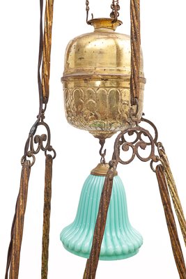 Raise-Lower Suspension Chandelier, 1890s-JCN-2026013