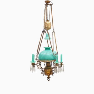 Raise-Lower Suspension Chandelier, 1890s-JCN-2026013