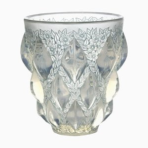 Rampillon Vase in Opalescent Glass by René Lalique for Boch Frères-DFB-1337243