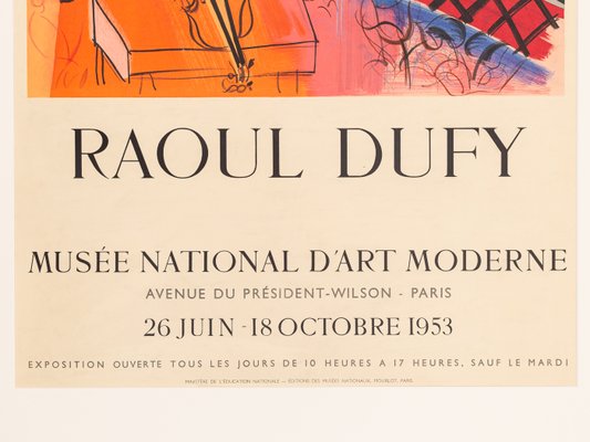 Raoul Dify, Lithography Exhibit Poster-GPP-1060147