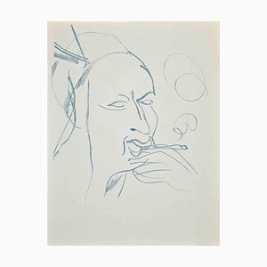 Raoul Dufy, Study for Self-Portrait, Original Lithograph, 1930s-ZCI-1379417