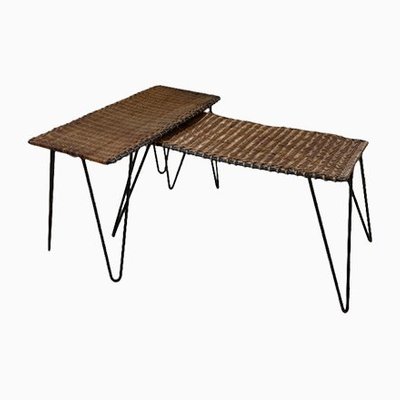 Raoul Guys Osier Tables Duo, Set of 2-LCU-1251697