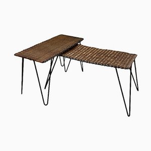 Raoul Guys Osier Tables Duo, Set of 2-LCU-1251697