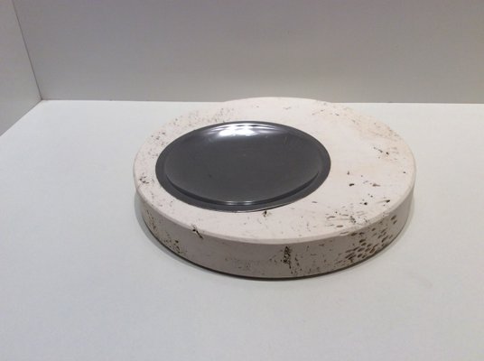 Rapolano Travertine Ashtray by Fratelli Mannelli, 1970s-VIB-698721