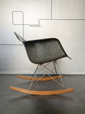 RAR Rocking Chair Charles & Ray Eames, Herman Miller, original base, 1950s-ZM-1807839