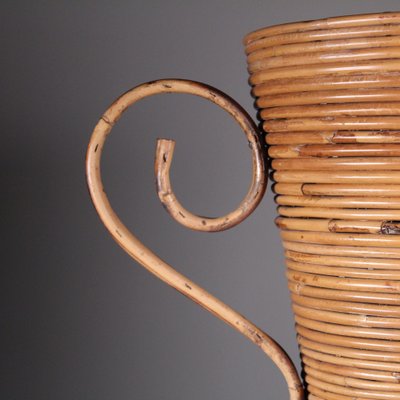 Rattan Amphora Vase from Vivai del Sud-VJY-1783347