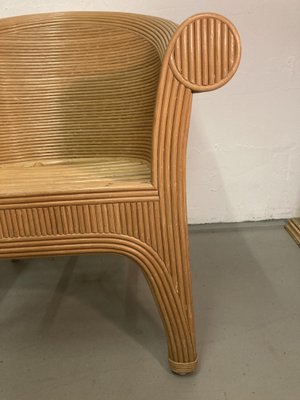 Rattan Armchair, 1980s-BHG-1315333