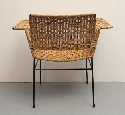 Rattan Armchair by Herta Maria Witzemann for Erwin Behr, 1960s-PF-1313890