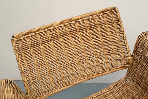 Rattan Armchair by Herta Maria Witzemann for Erwin Behr, 1960s-PF-1313890