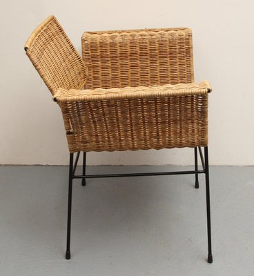 Rattan Armchair by Herta Maria Witzemann for Erwin Behr, 1960s-PF-1313890