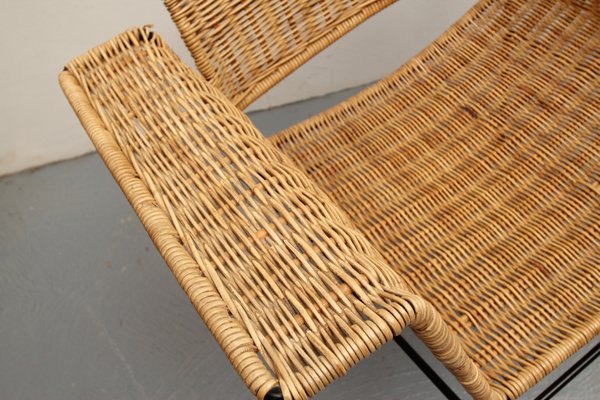 Rattan Armchair by Herta Maria Witzemann for Erwin Behr, 1960s-PF-1313890