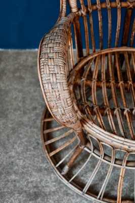 Rattan Armchair by Lio Carminati for Gio Ponti-AIU-1902913