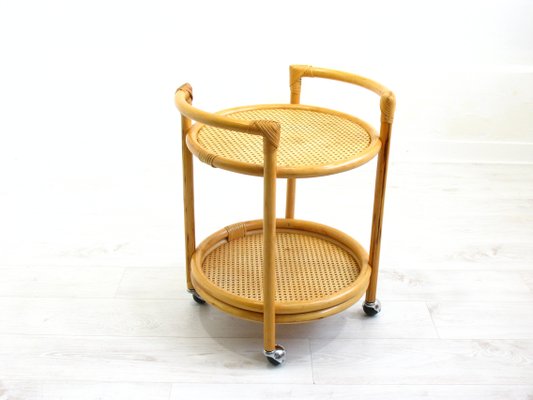 Rattan Bar Trolley, 1970s-WVA-687929