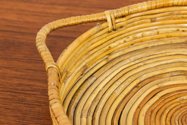 Rattan Basket Finland, 1950s-KO-1440383