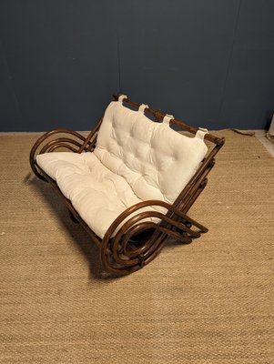 Rattan Bench from Ligne Roset-HLV-1706215