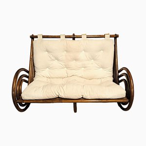 Rattan Bench from Ligne Roset-HLV-1706215