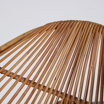 Rattan Chair by Rohé Noordwolde, the Netherlands, 1950s-DV-1369731