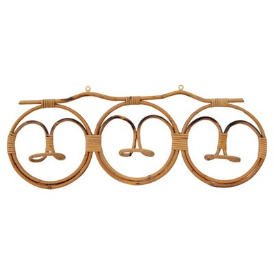 Rattan Coat Rack, 1970s-CGZ-1802723