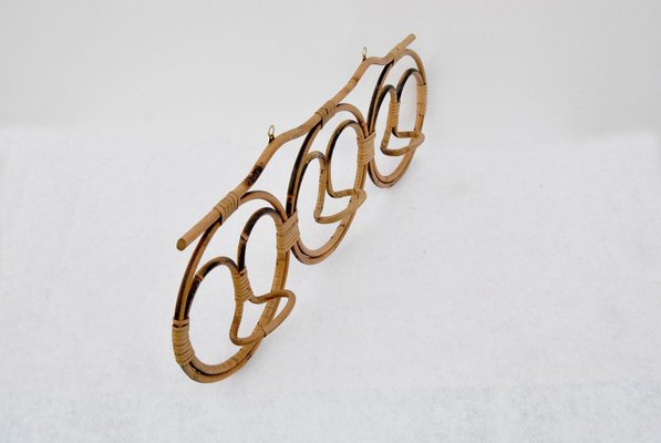 Rattan Coat Rack, 1970s-CGZ-1802723