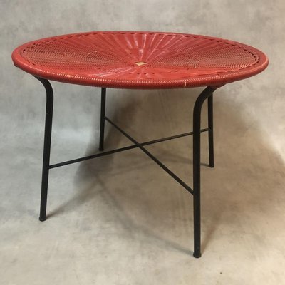 Rattan Coffee Table, 1950s-SDV-803247