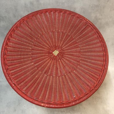 Rattan Coffee Table, 1950s-SDV-803247