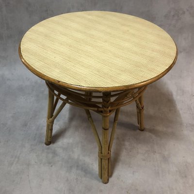 Rattan Coffee Table, 1960s-SDV-709636