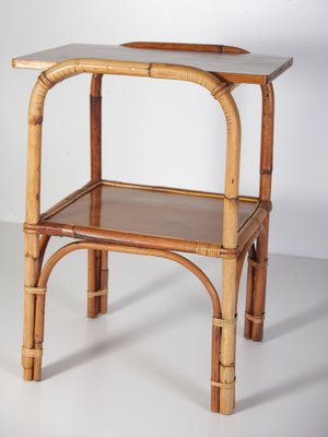 Rattan Console Table, 1930s-IND-1719132