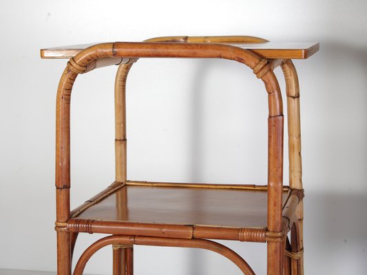 Rattan Console Table, 1930s-IND-1719132