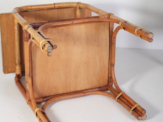 Rattan Console Table, 1930s-IND-1719132