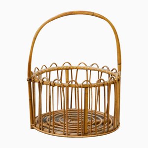 Rattan Container, 1950s-WWQ-550538