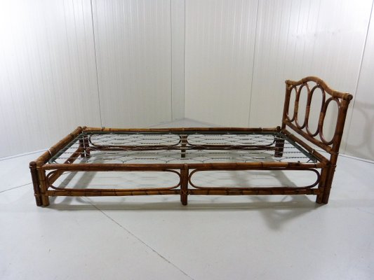 Rattan Daybed, 1970s-TU-1155678