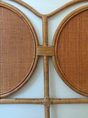 Rattan Headboard, Italy, 1960s-ILR-2043058