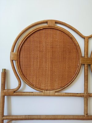 Rattan Headboard, Italy, 1960s-ILR-2043058