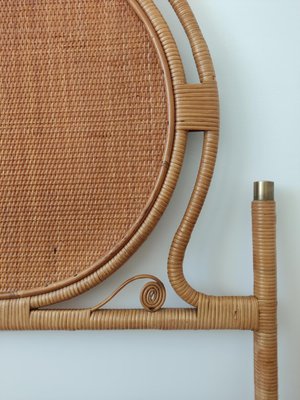 Rattan Headboard, Italy, 1960s-ILR-2043058