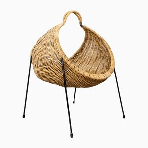 Rattan Magazine Rack by Campo E Graffi-LMR-1124374