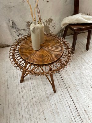 Rattan Sun Coffee Table-LCU-991841