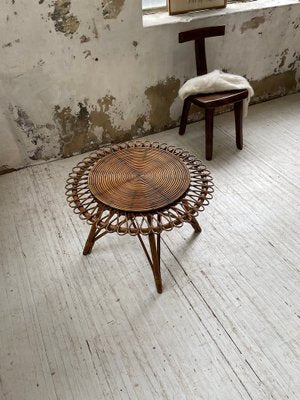 Rattan Sun Coffee Table-LCU-991841