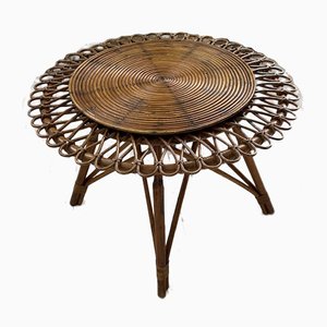 Rattan Sun Coffee Table-LCU-991841