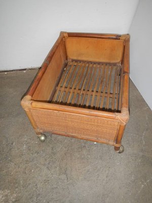 Rattan Trolley on Wheels-WWQ-1062422