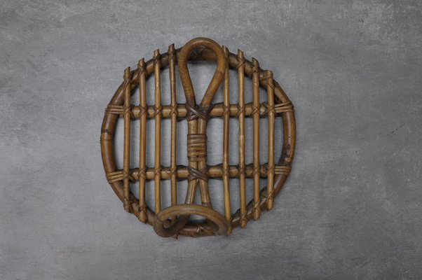 Rattan Wall Hanger, 1960s-RAF-1289505