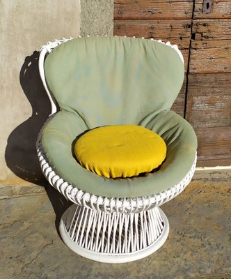 Rattan & Wicker Margharita Armchair by Franco Albini for Azucena, 1950s-EI-1659402