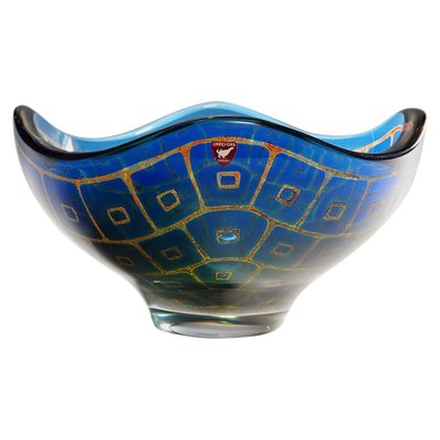 Ravenna Bowl attributed to Sven Palmquist for Orrefors, Sweden, 1950s-KJP-1410533