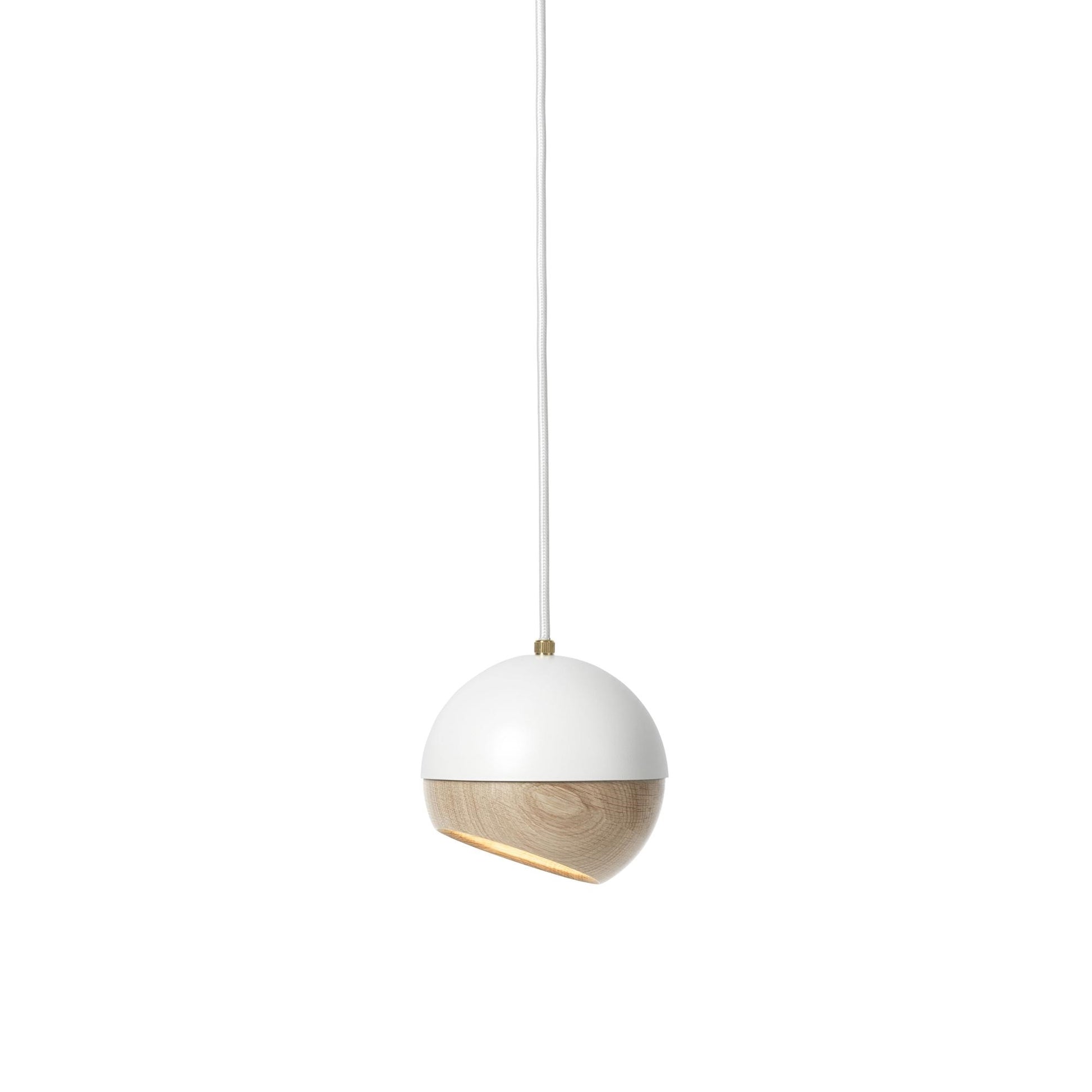 Ray Pendant Lamp Small by Mater #White