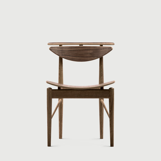 THE READING CHAIR - VENEER SEAT by House of Finn Juhl #Oak Dark Oil / Walnut