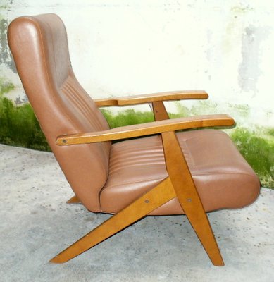 Reclining Armchairs, Italy, 1960s, Set of 2-EI-695470