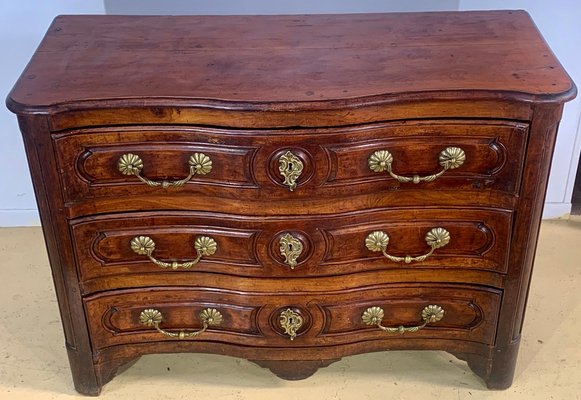 Rectangular Chest of Drawers in Walnut, 18th Century-EQU-1417559