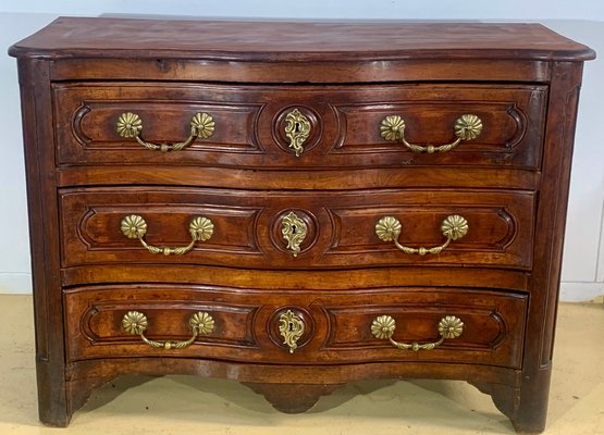 Rectangular Chest of Drawers in Walnut, 18th Century-EQU-1417559