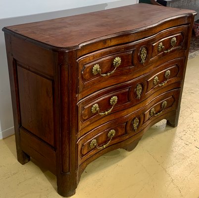 Rectangular Chest of Drawers in Walnut, 18th Century-EQU-1417559